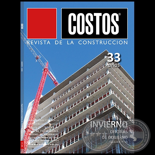 COSTOS Revista de la Construccin - N 299 - Agosto 2020